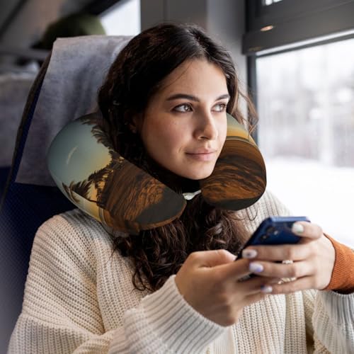 Almohada viaje espuma viscoelástica tamaño único miniatura 6