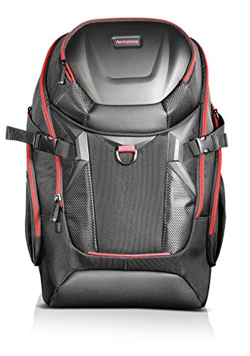 Lenovo GX40H42322: Mochila  Color Negro y Rojo
