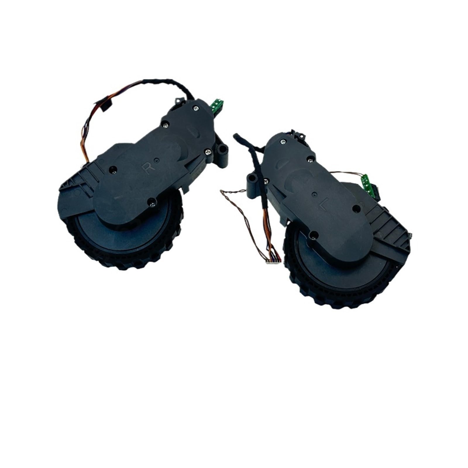 ZRTNLAHFRS Compatible For Roborock，Qrevo Curv L And Right Walking Wheels Robot Vacuum Cleaner Wheel Accessories(R)
