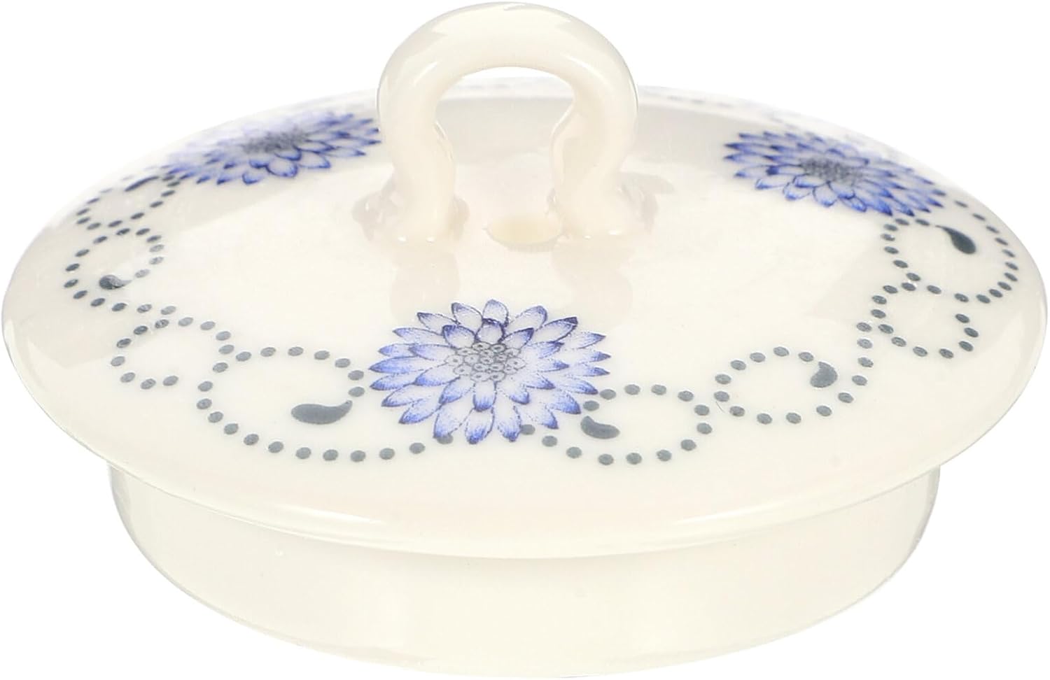 Zerodeko Teapot Replacement Lid Ceramic Top Tea Kettle Lid