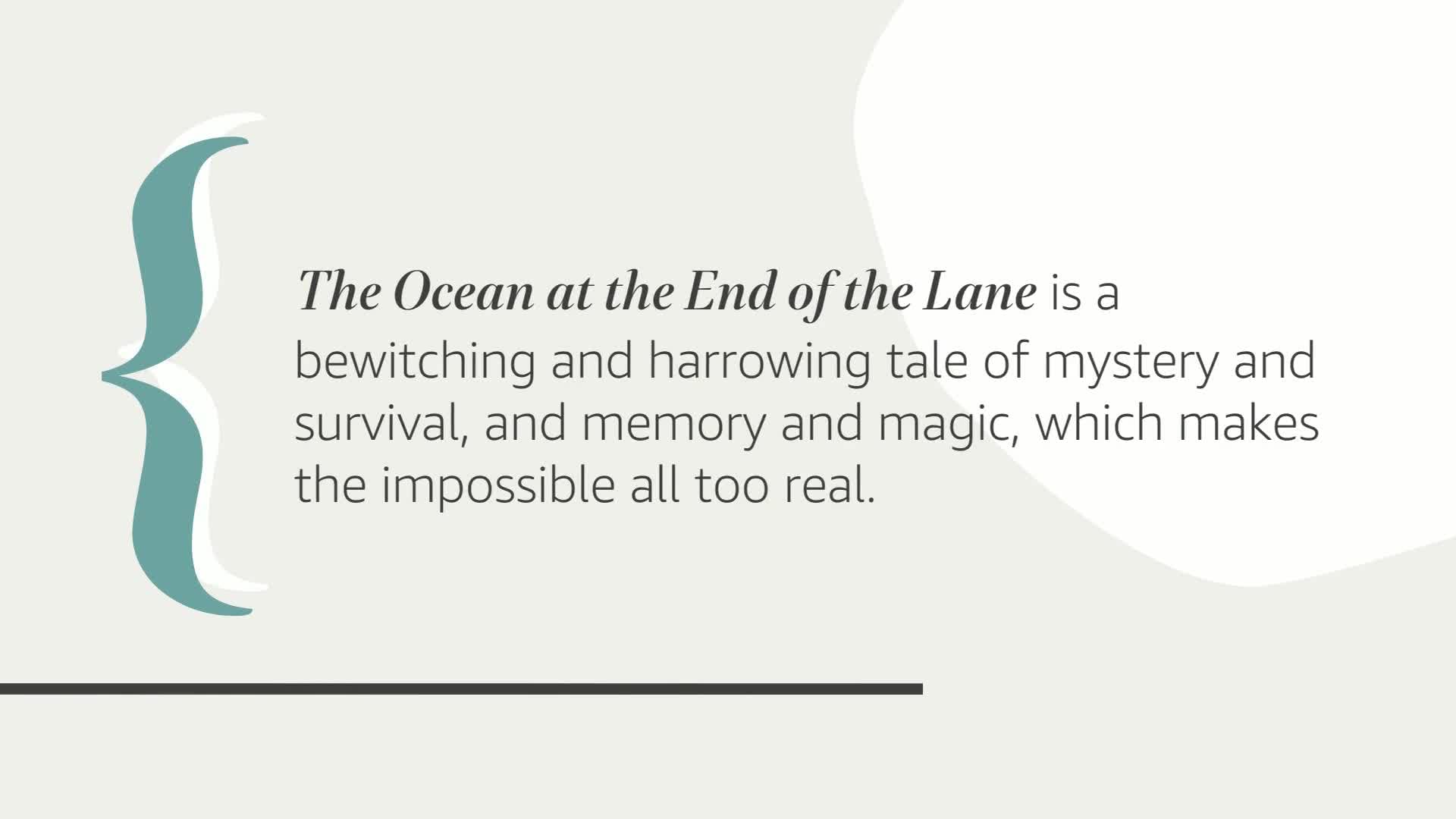 The Ocean at the End of the Lane: A Novel - Image 2