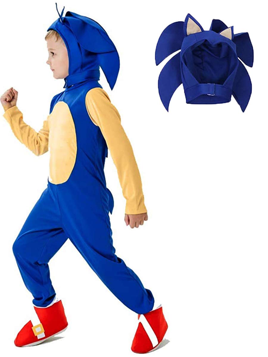 Buy VARWANEO Halloween Deluxe Sonic The Hedgehog Costume Sonic