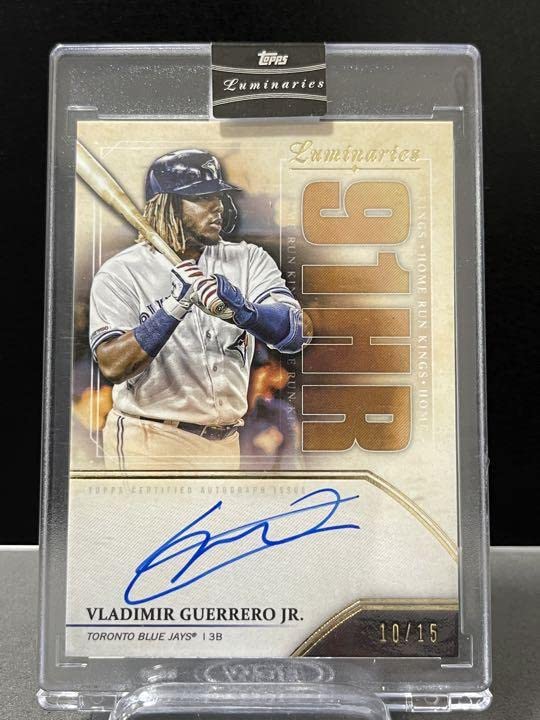 Amazon.co.jp: Topps ゲレーロjr 直筆サインカード 世界 15枚限定 