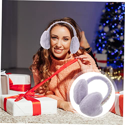 Cartoon Heart Shaped Earmuffs for Winter Men Women Boys and Girls Boys Girls Ear Muffs Plush Thermal Ear Warmers2