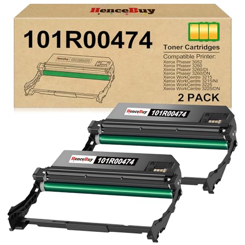 Tambour de rechange Xerox 101R00474 compatible WorkCentre 3215ni et Phaser 3260dni lot de 2