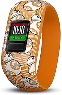 Garmin vívofit jr. 2, wasserdichte Action Watch für Kinder – Star Wars BB-8 mit Abenteuer-App, orange (Zertifiziert und Generalüberholt)
