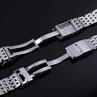 ROUREOX Edelstahl Uhrband - Bürstiertes Armband Für Breitling Uhren