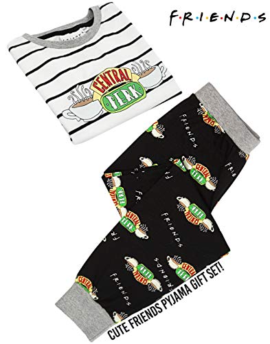 FRIENDS Central Perk Pajamas for Girls Café TV Show Kids Children PJ Set3