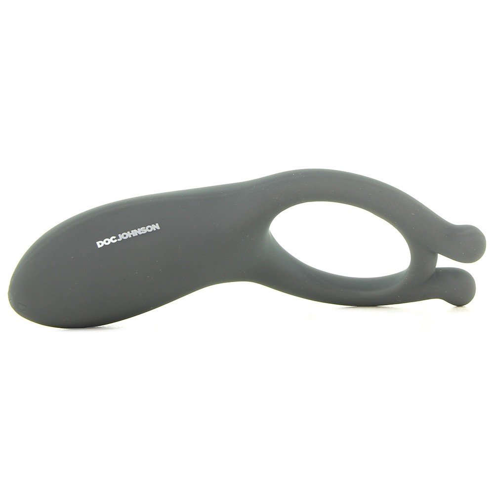 Amazon.com: Doc Johnson OptiMALE - Rechargeable Vibrating Silicone C-Ring -  Angled To Enhance Contact With Your Partner - Slate : Health & Household