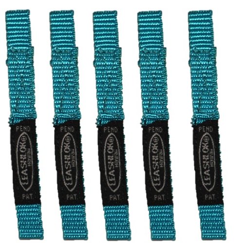 Leashlok Hawaii Leash to Surfboard Attachment - Blue (pack of 5)