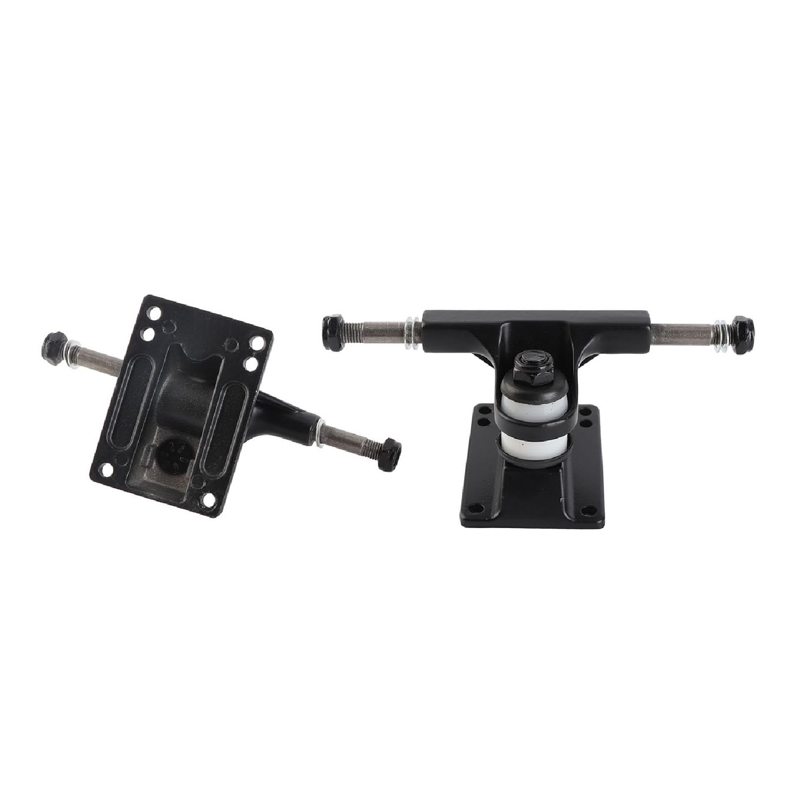 KENANLAN ur Ejes de monopatín, 2 piezas de ejes de monopatín combo de 3,25 pulgadas ABEC Longboard Skateboard Accesorios (Negro)