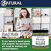 HEMP BUTTER | 100% All Natural Hemp Butter - Handcrafted - Assist with Pain, Stress, and more - Food Grade