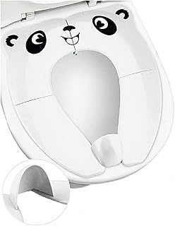 conobo Portable Toilet Training Seat For Toddlers, Boys & Girls, Foldable Travel Potty Seat Non-Slip Pads Toilet Potty Training Seat Covers (B)