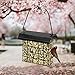 FORUP Suet Bird Feeder, Hanging Suet Feeder, Single Suet Cake Bird Feeder, One Suet Capacity