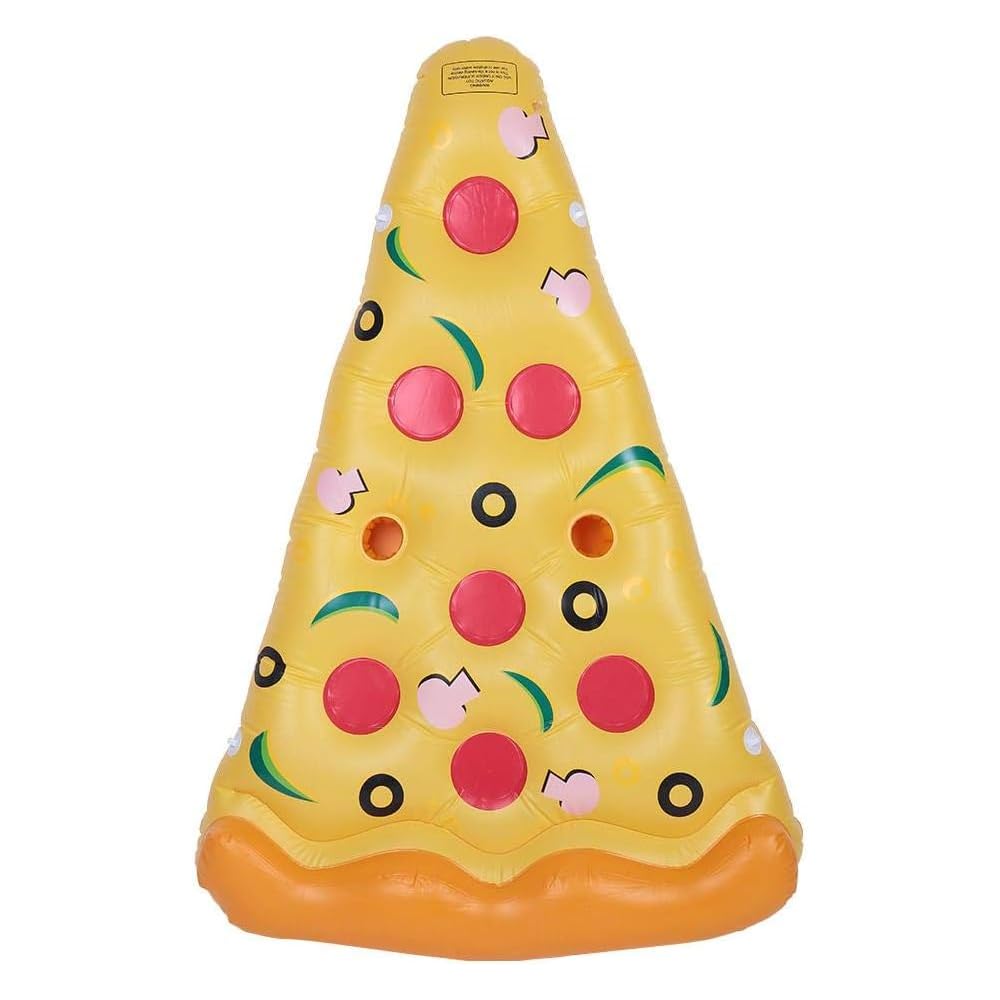 Raycool Flotador Pizza Hinchable Acuático Infantil | 165 x 140 x 32 CM | Diversión en la Piscina