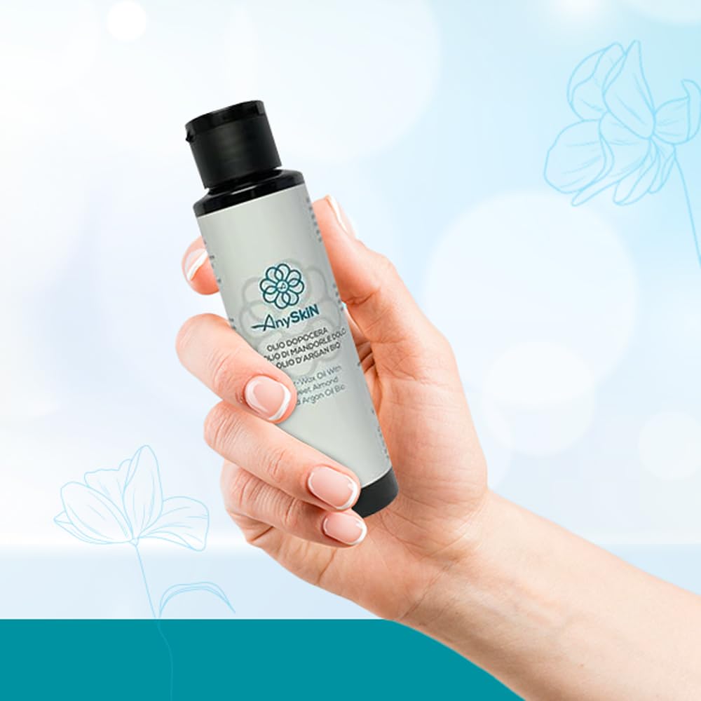 Profesjonalny zestaw wosków do woskowania, 2 wosky rozpuszczalne w tłuszczach Rica 400 ml, różowy i argan, Anyskin Milk po wosku 250 ml, szpatułka stalowa i rolka do depilacji Tnt Roial