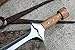 Greek XIPHOS Sword - 21inches Long Blade Hand-Forged Historical Sword | 5160 Leaf Spring Steel | Wooden Handle & Scabbard