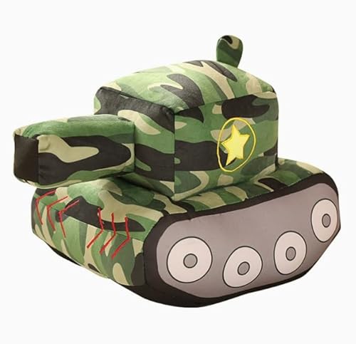 【dokidoki】戦車 クッション 抱き枕 ぬいぐるみ かわいい 可愛い 昼寝枕 おもしろグッズ イベント パーティー プレゼント 可愛い 萌え インスタ 戦争 兵器 戦闘機