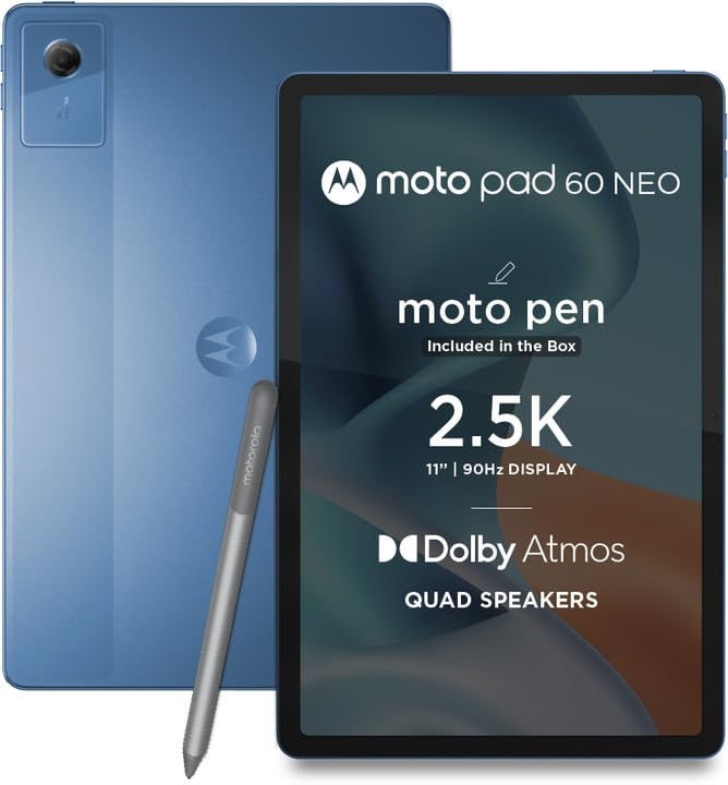 Motorola Pad 60 Neo (Blue, 8 GB RAM, 128 GB ROM)