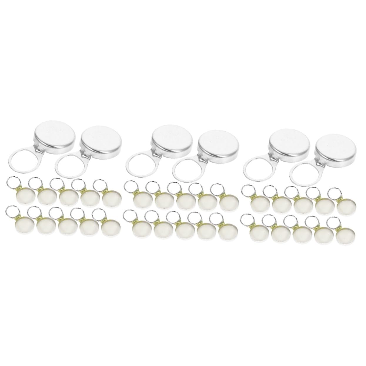 Cabilock 3sets Aluminum Soda Bottle Caps Reusable Pull Ring Lids for Beer and Wine for Bars Restaurants and Parties Leakproof Design to Preserve Freshness 24pcs*3