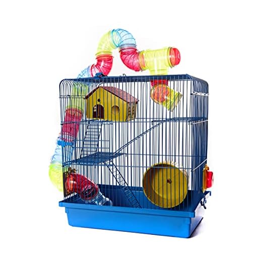 GAIOLA DE RAMSTERS HAMSTERS PARA ROEDOR HAMSTER DE 3 ANDARES