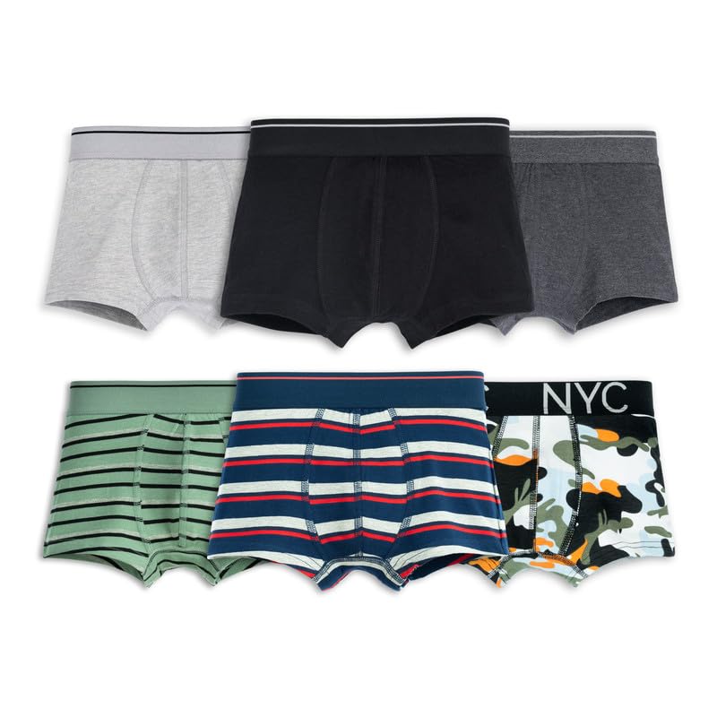 Image of ARIEL Boy's Cotton Multicolor Briefs (Pack of 6)
