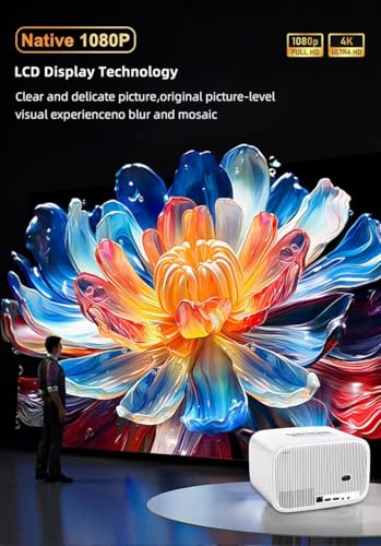 DR.J BeamView Pro Smart Projector by AUN, 270° Rotatable Projector (Q5 Max Auto Focus Smart Projector) - Image 3