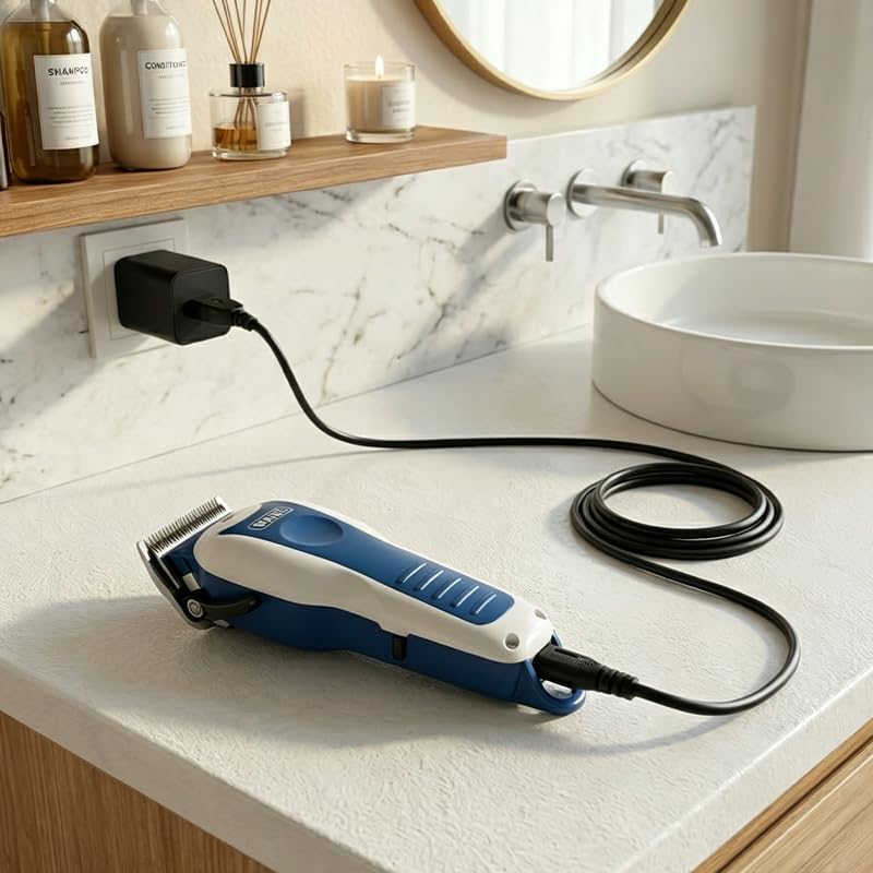 3.5V USB Charger for Cordless Hair Clippers, Stable Output Power Supply, Replacement Charging Adapter for Electric Hair Trimmers