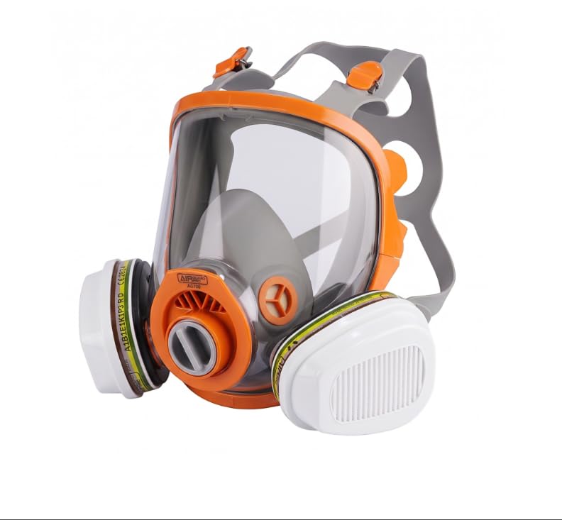 Wiederverwendbare Atemschutzmasken & Filter-Sets – Vollmasken und Halbmasken für Industrie, Chemie, Lackierung und Labor, AG700 + ABEK1