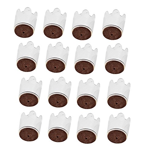 Antrader Chair Foot Rubber Feet(16 Pack)- Stretchable Furniture Slider Pads Covers Floor Protectors Non Slip Fit Furniture Leg Diameter Range 7/8"-1 1/4"