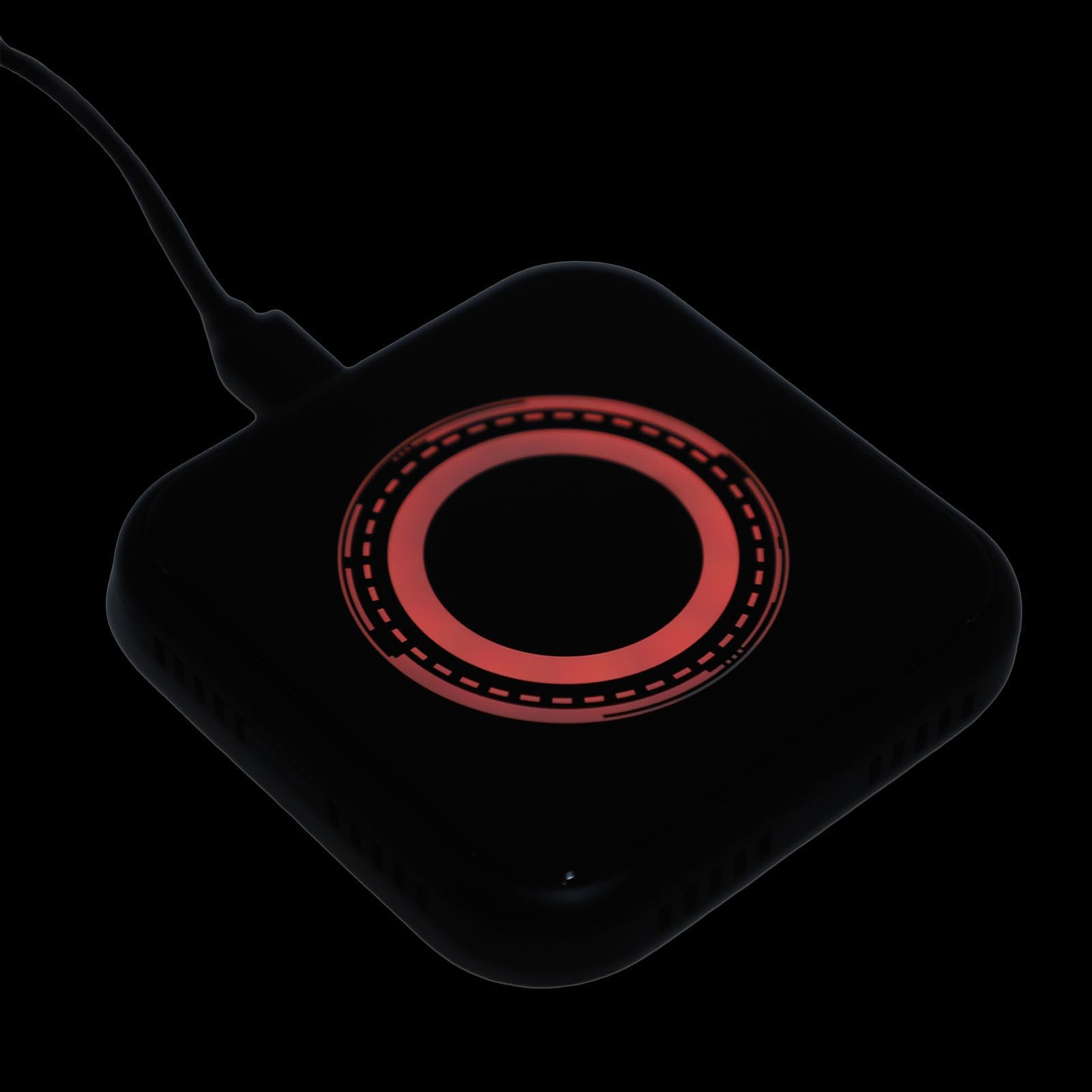 Jiawu Bezprzewodowy Zasilacz Samochodowy do Bluetooth i Wi-Fi z obsługą 4G LTE dla urządzeń z Systemem Auto i IOS Kompaktowa Konstrukcja 80x80x14mm (4 GB + 64 GB)