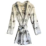 Berkshire x Snoopy Peanuts Fleece Hooded Holiday Sled Robe (L/XL)