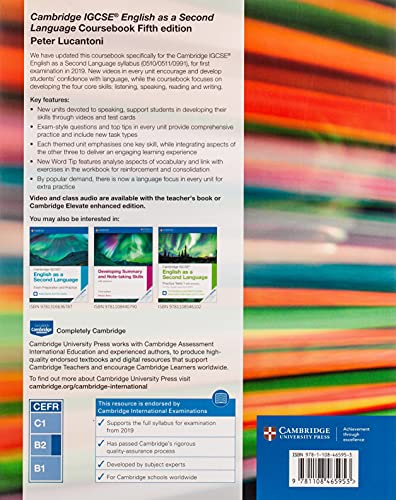 Cambridge IGCSE® English as a Second Language Coursebook