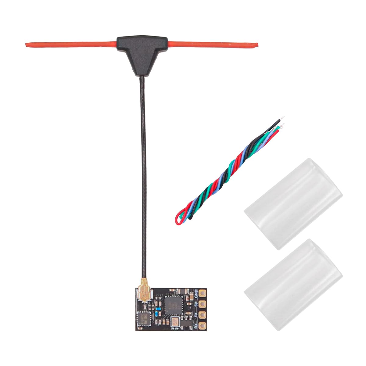 Hsthe Sea ELRS Receiver 2.4GHz RX SX1280 EXPRESS LRS Speed Delay Range Optimal Performance Nano Long Range Receiver for FPV RC Quadcopter Racing Drone