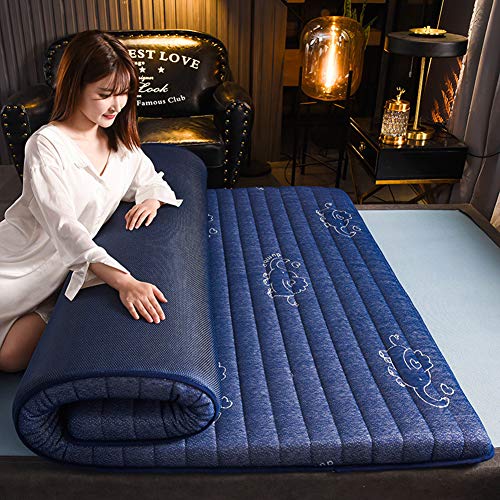 WSJIANP Tatami Futón,Algodón Compuesto Respirable Colchón De Tatami,Dormitorio Estudiantil Plegable Colchón Futón Tatami,Futón Japonés D 180x200cm(71x79inch)