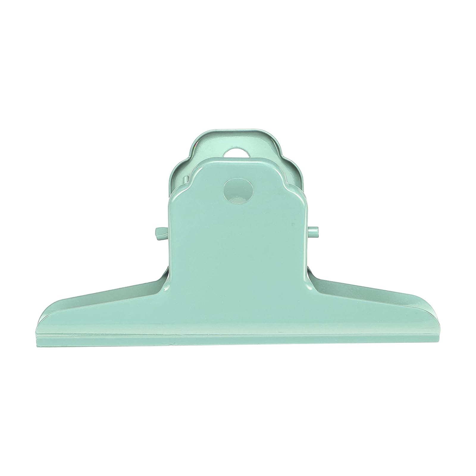 PATIKIL Extra Large Binder Clips, 3.9" Metal Chip Clips Paper Clamps Hinge Clamp for DIY Crafts, Paintings, Drawings, Photos, Snacks, Foods Home Office Supplies, Green