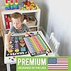 Hadley Designs 16 Colorful Kids Educational Posters For Toddlers 1-3 - Pre K Learning Posters, Homeschooling Supplies Preschool, Alphabet Poster For Toddlers, Teacher Posters For Classroom Posters #2