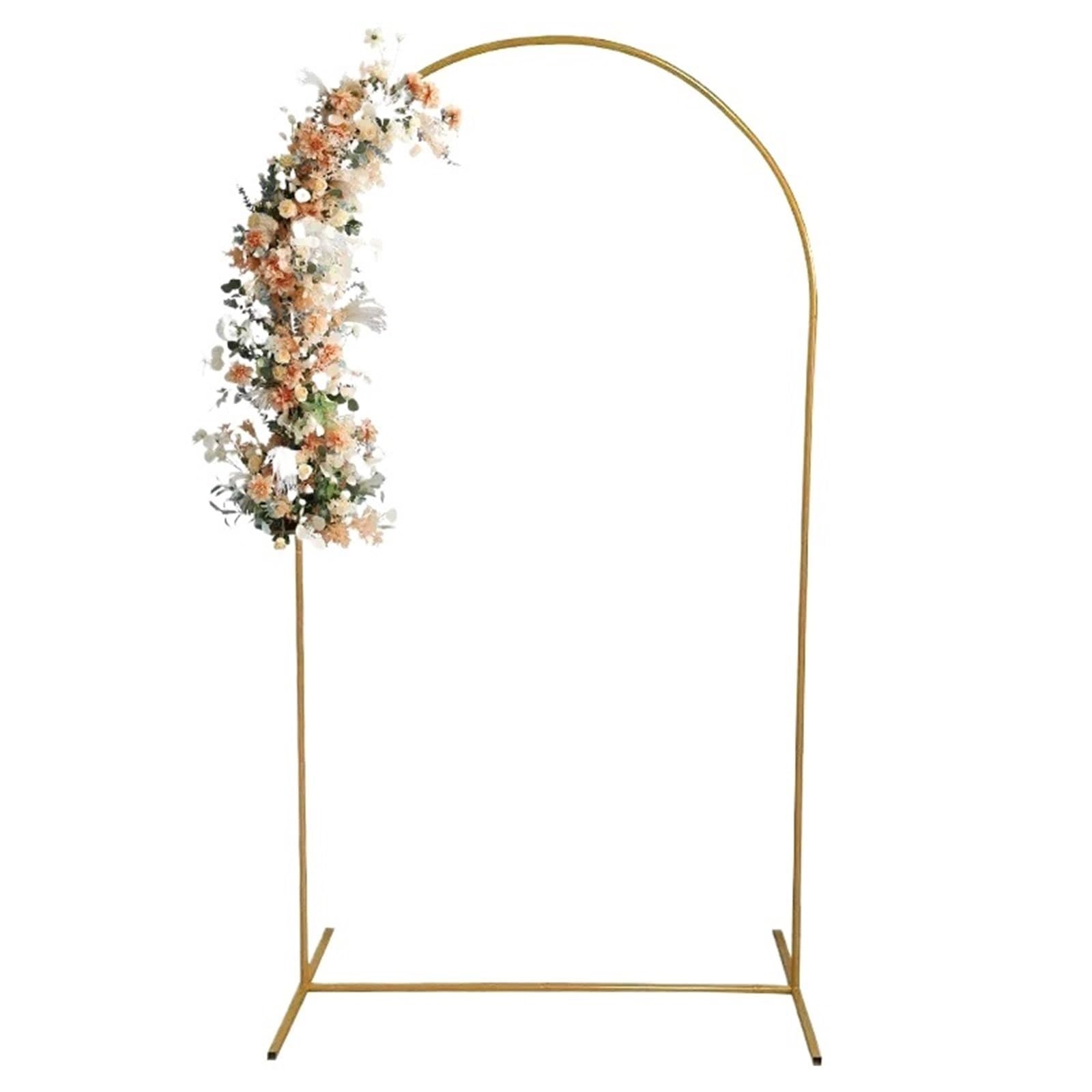 d Zestaw łuku balonowego, 2 m, wsparcie łuku weselnego, dekoracja na wesele, urodziny, Boże Narodzenie, 50 x 120 cm, stojak na girlandę balonową