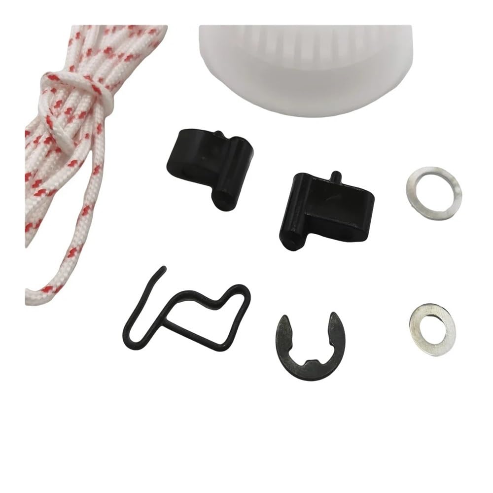 Kit de reparación de arandela de perro con trinquete de polea de arranque de retroceso for piezas de motosierra MS170 MS180 MS230 MS250 MS210 021 023 025 MS341 MS361 Piezas de repuesto(10 sets)