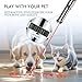 Rumcut Laser Pointer Cat Toys, Cat Laser Pointer Toy with Three Light Modes, Five Adjustable Patterns,USB Portable Charging, Interactive cat Toy Multifunctional and Portable