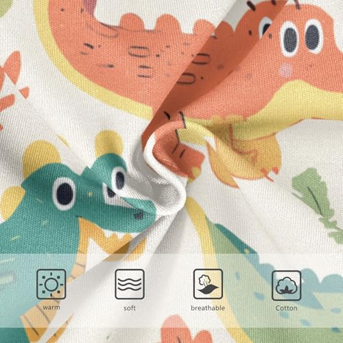 KLL Cute Cartoon Alligator Crocodile Palm Boys Toddler Soft Briefs Breathable Children Panties3