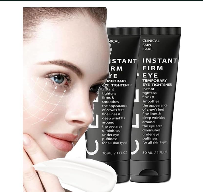 Photo 1 of Instant Firm Eye Tightener Eye Bag Cream,Eye Tightener, Bright and Tight,Firm and Smooth the Look of Fine Lines(2PCS*30ML)