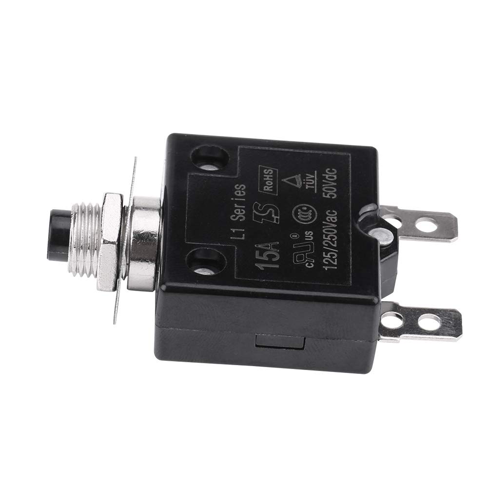 Manual Reset Interruttore termico Interruttore sovratemperatura Protezione sovraccarico Disgiuntore di interruttore termico di reset manuale sulla protezione da sovraccarico di corrente