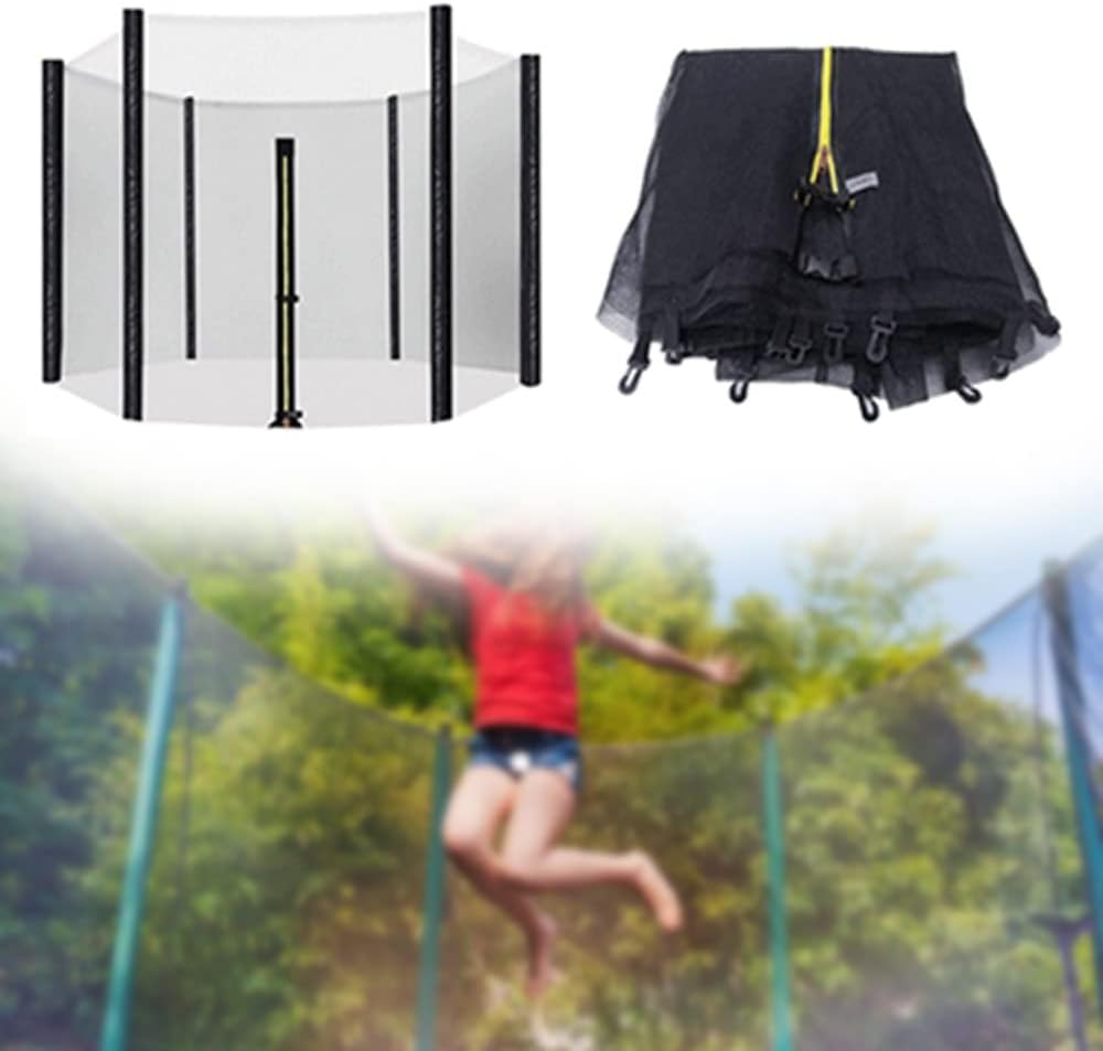 CIRONI 6ft/8ft/10ft/12ft/13ft/14ft/16ft, Trampoline Safety Net, Bounce Replacement Safety Nets, Perfect Bounce Fits Most Trampolines