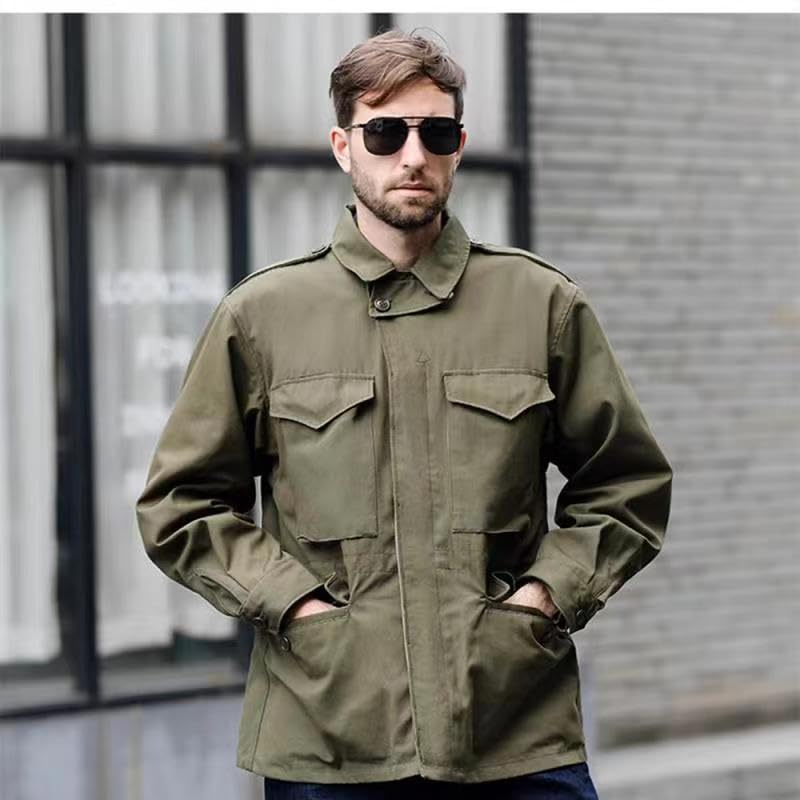 M43 Jacket Men's Outdoor Windbreaker Replica World War II American