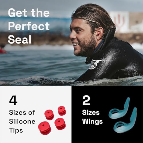 Creatures of Leisure Surf Ears Plugs 3.0 Red Teal - Thumbnail 4