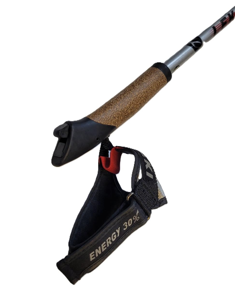 LEKI Nordic Walking Premier Titanium Walking Poles 120cm