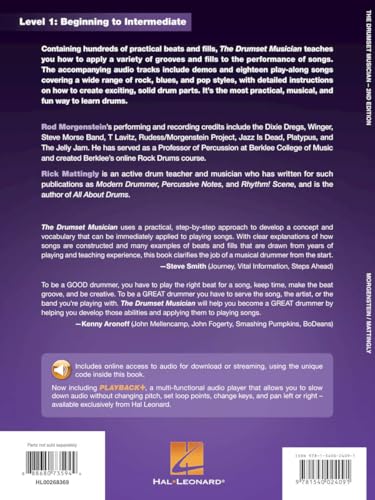 The Drumset Musician - 2nd Edition, Updated & Expanded | Beginner Drum Method Songbook with Online Audio Tracks | Rock Pop and Blues Beats Sheet Music for Practice and Performance - Image 2