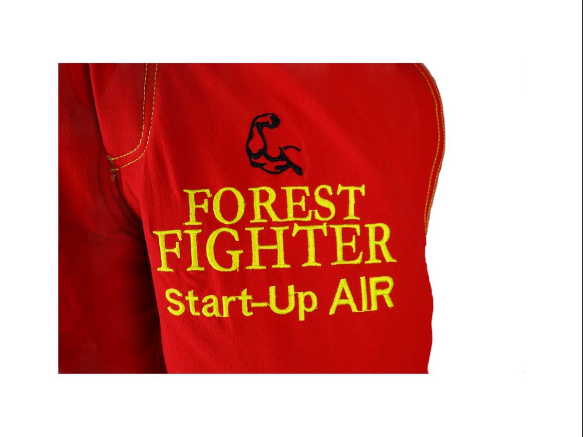 Start-Up AIR Schnittschutzhose - rot - Bundhose - Forsthose - Forstkleidung
