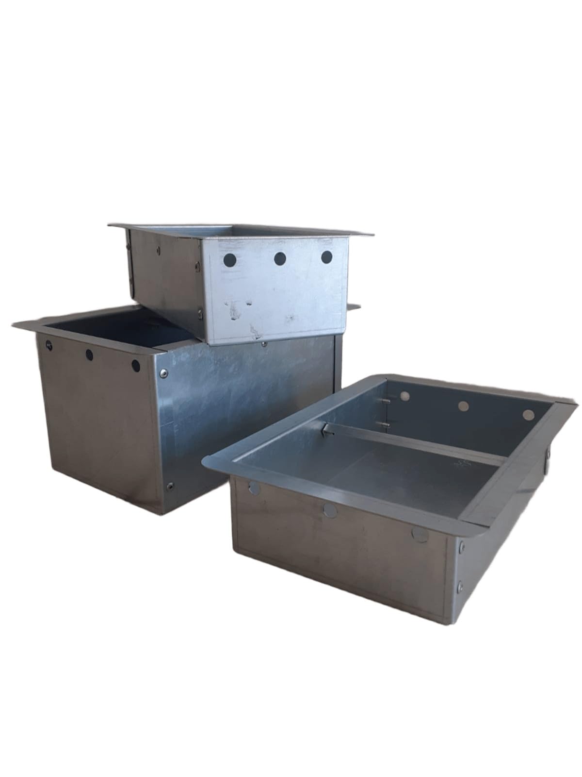 FONDERIA BONGIOVANNI | Cassetto in Lamiera Zincata | Raccolta della Cenere | Cassetto per Camino | Personalizzabile | Attrezzatura Camino | su Misura | Custom | Fuori Standard | Lamiera Zincata